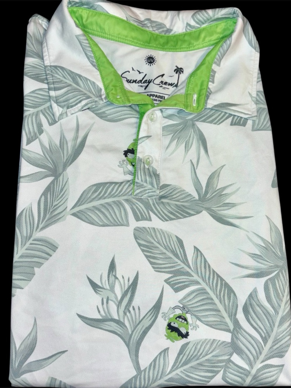 Sunday Crew Golf Polo sz XXL